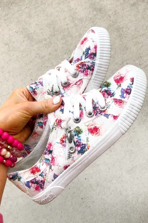 Blowfish Fruit Sneakers- Off White Starbella Print
