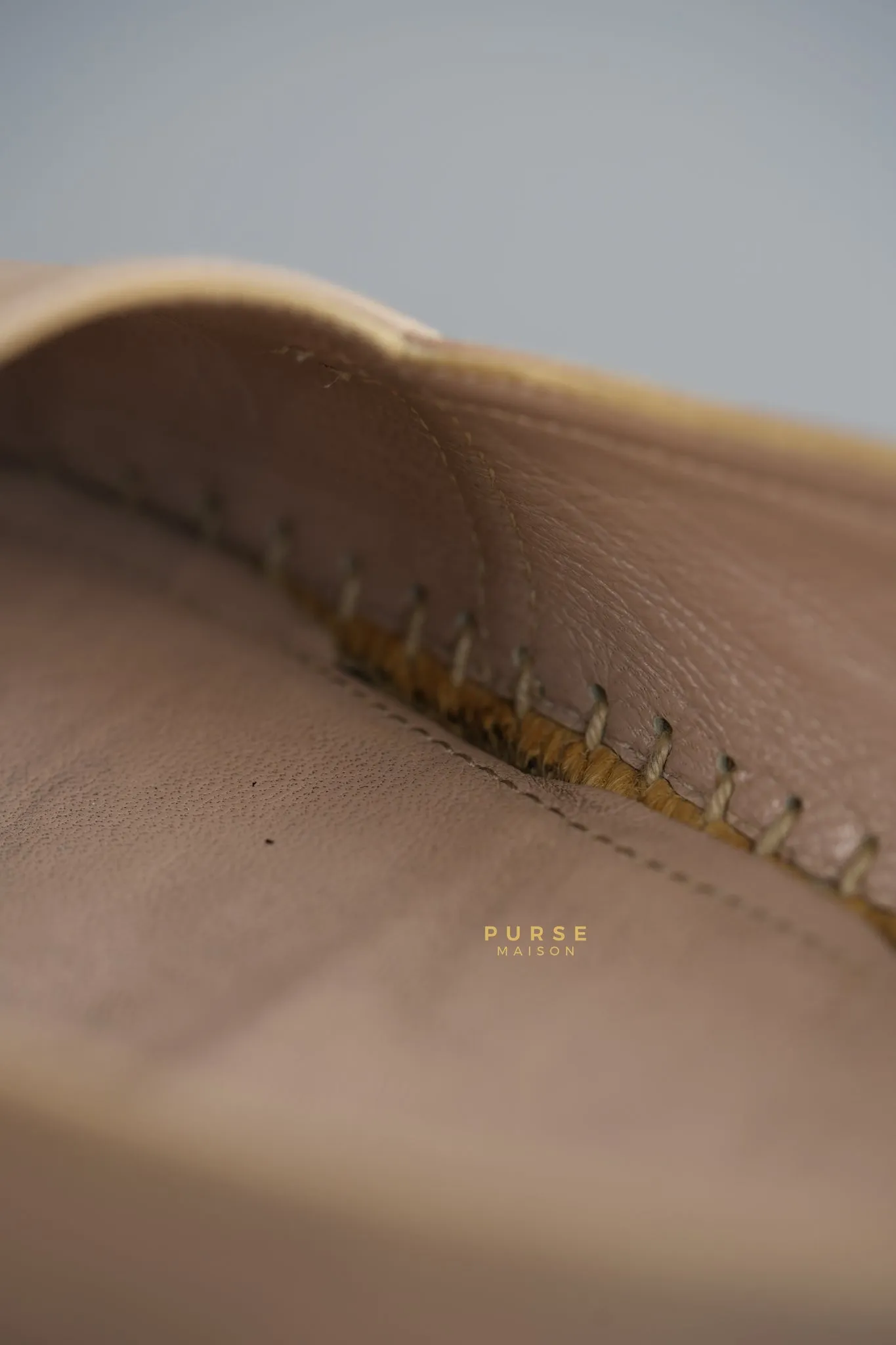 Espadrilles in Beige Lambskin Leather Size 38 (25cm)