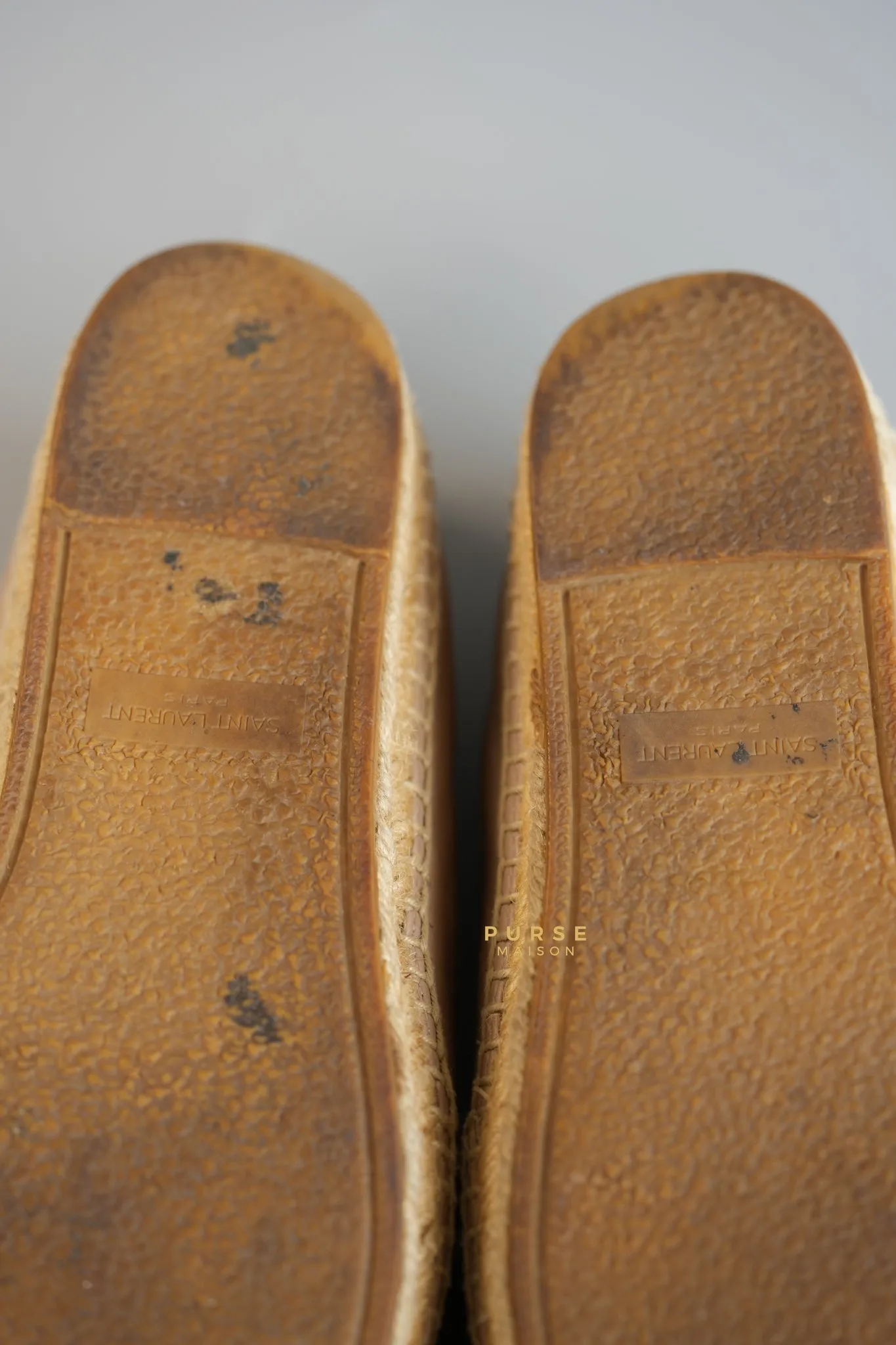 Espadrilles in Beige Lambskin Leather Size 38 (25cm)