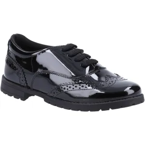 Hush Puppies Childrens/Girls Eadie Junior Patent Shoes
