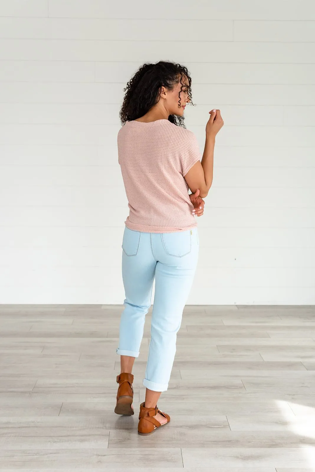 Just a Dream Waffle Knit Top