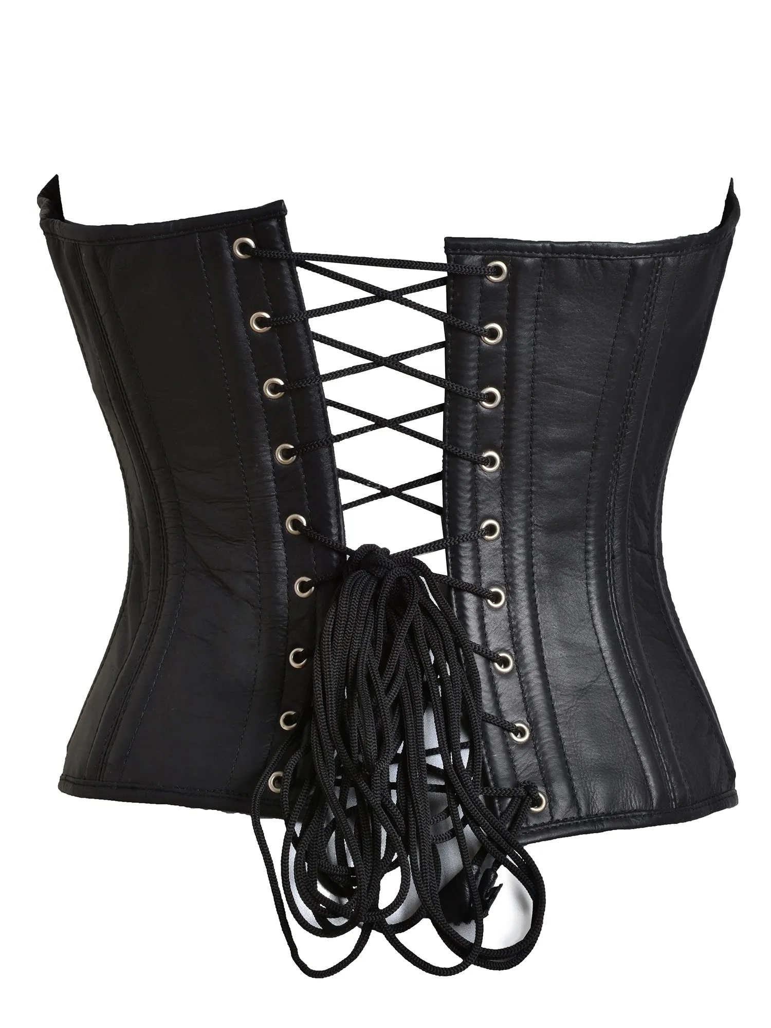 Leather Buckled Vanity Corset