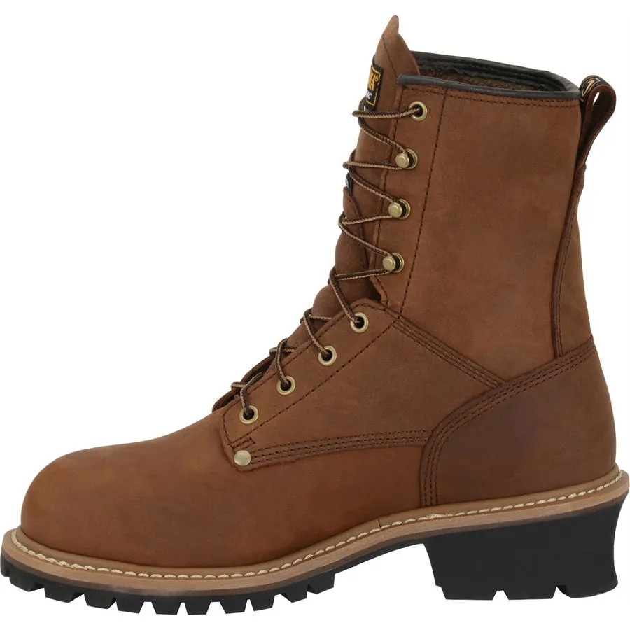 Men's 8 inch Elm Waterproof Insulated Steel Toe Work Boot CA5821