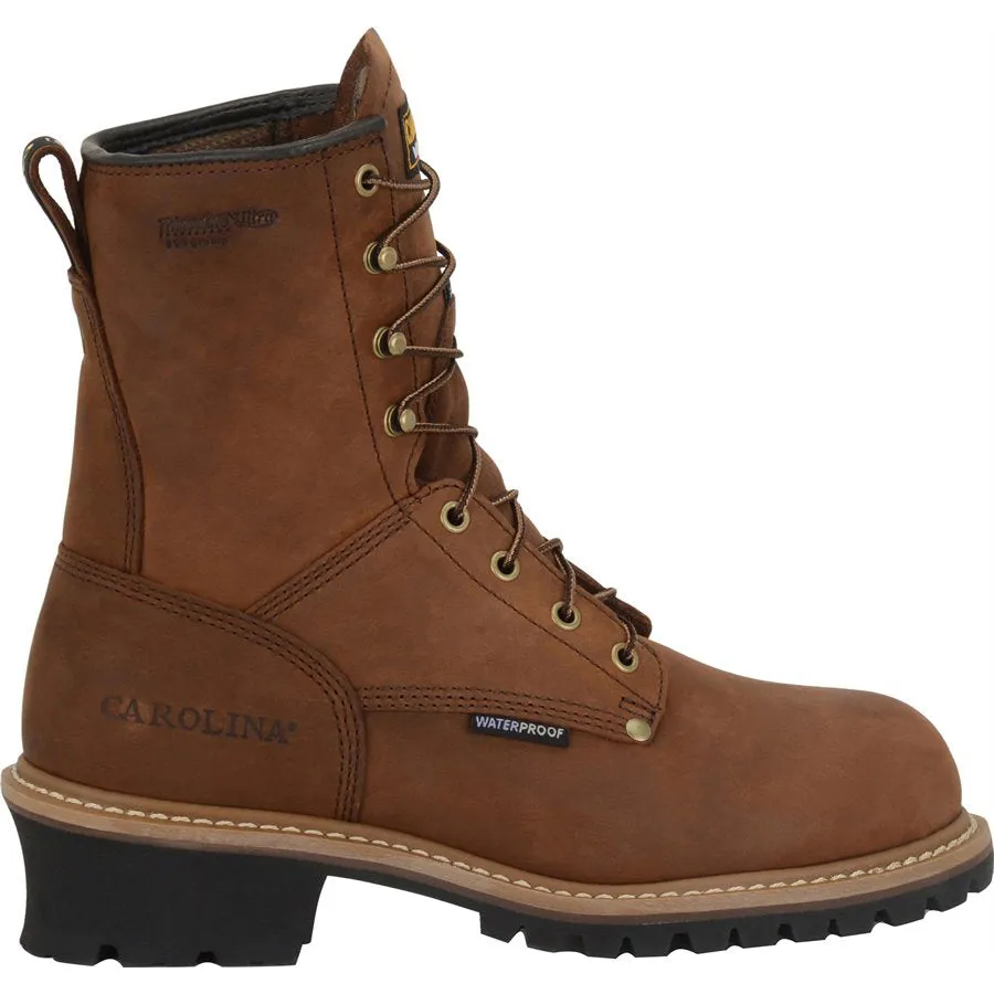 Men's 8 inch Elm Waterproof Insulated Steel Toe Work Boot CA5821