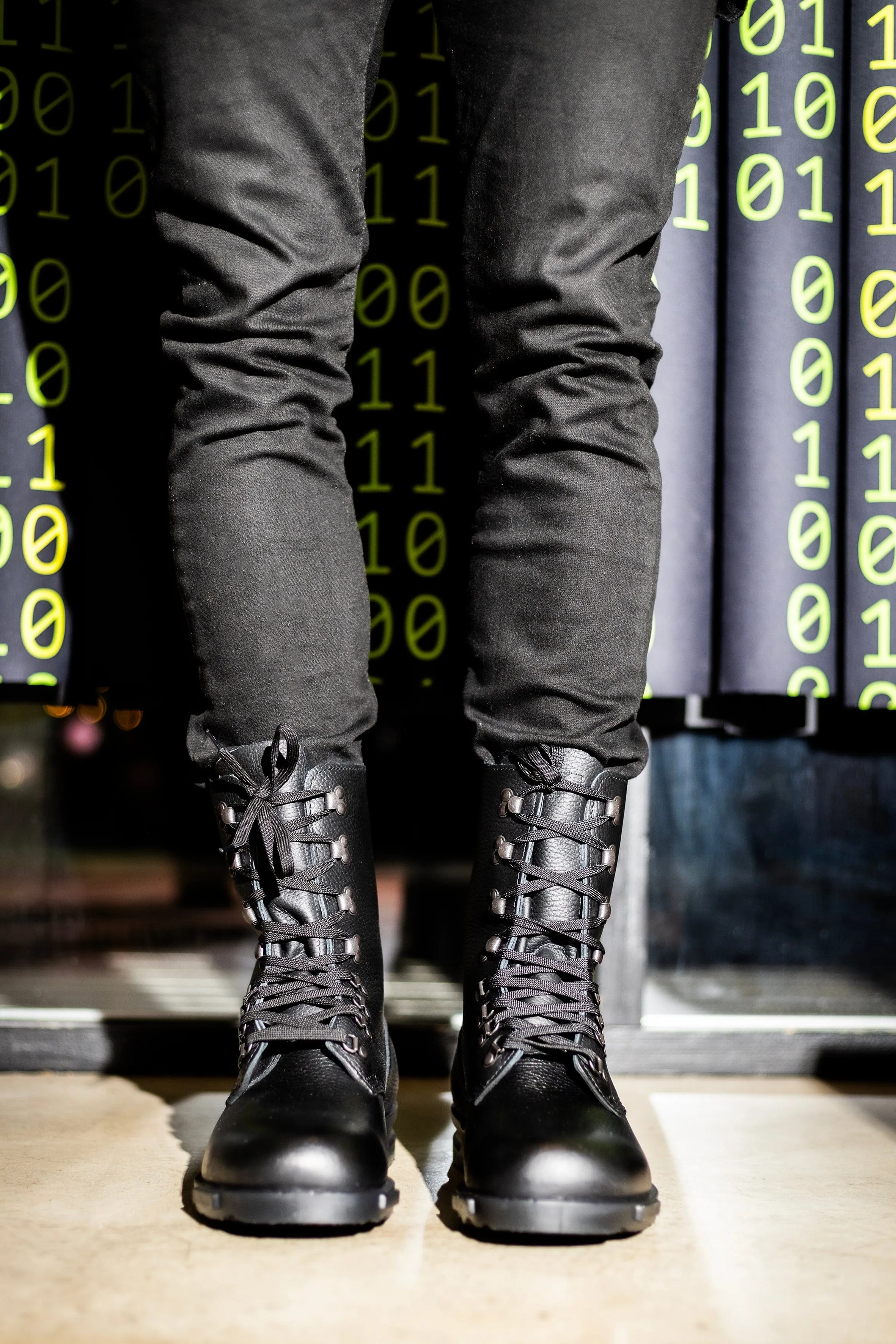 Norwegian M77 Black Combat Boots