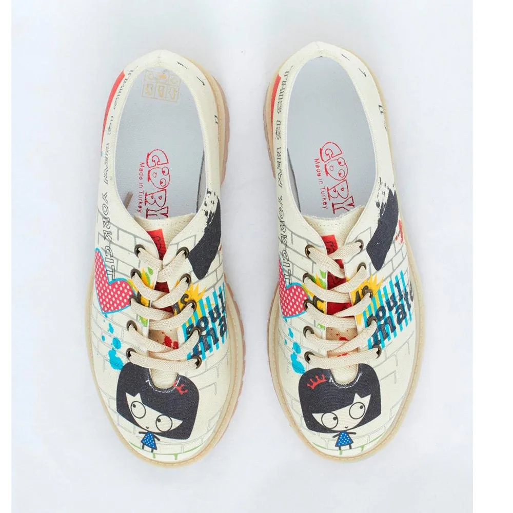 Pretty Blossom Oxford Shoes TMK5502