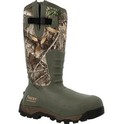 Rocky Men's Sport Pro 16" Soft Toe WP 1200G Hunt Boot- Realtree- RKS0382