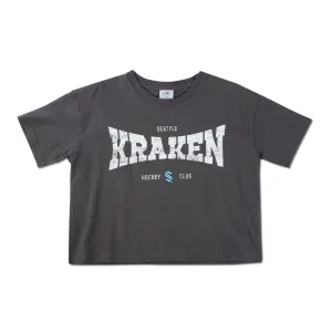 Seattle Kraken Womens Crop Line Change Tee