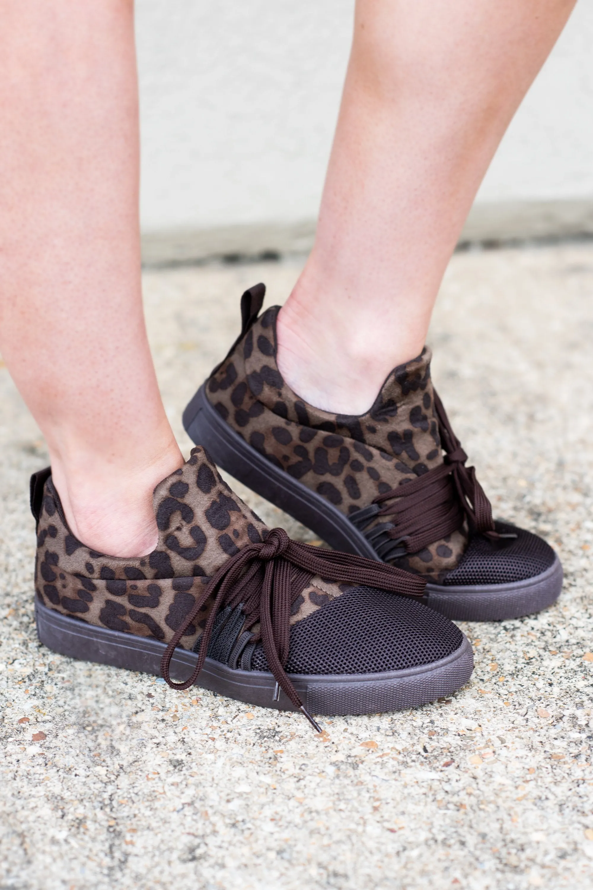 Take You Anywhere Sneakers, Leopard