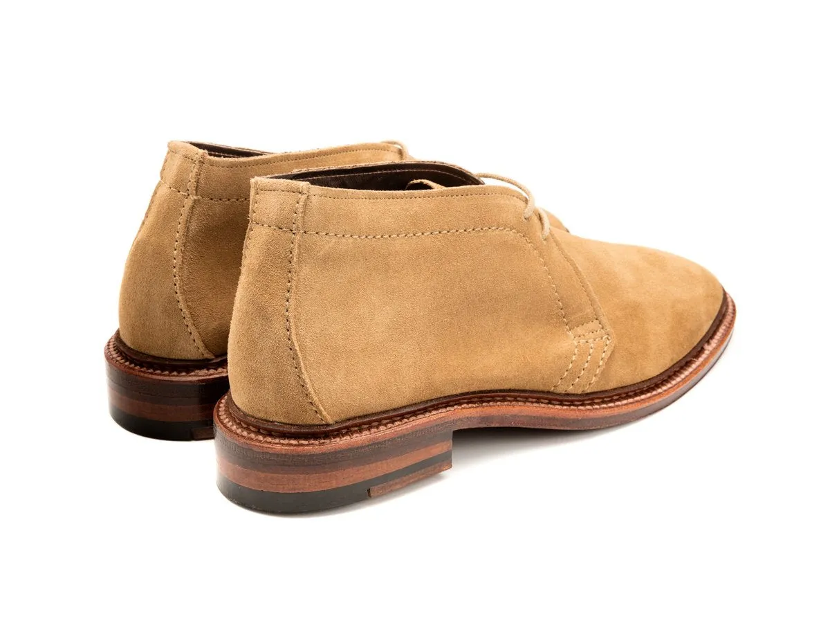Unlined Chukka Boot Tan Suede