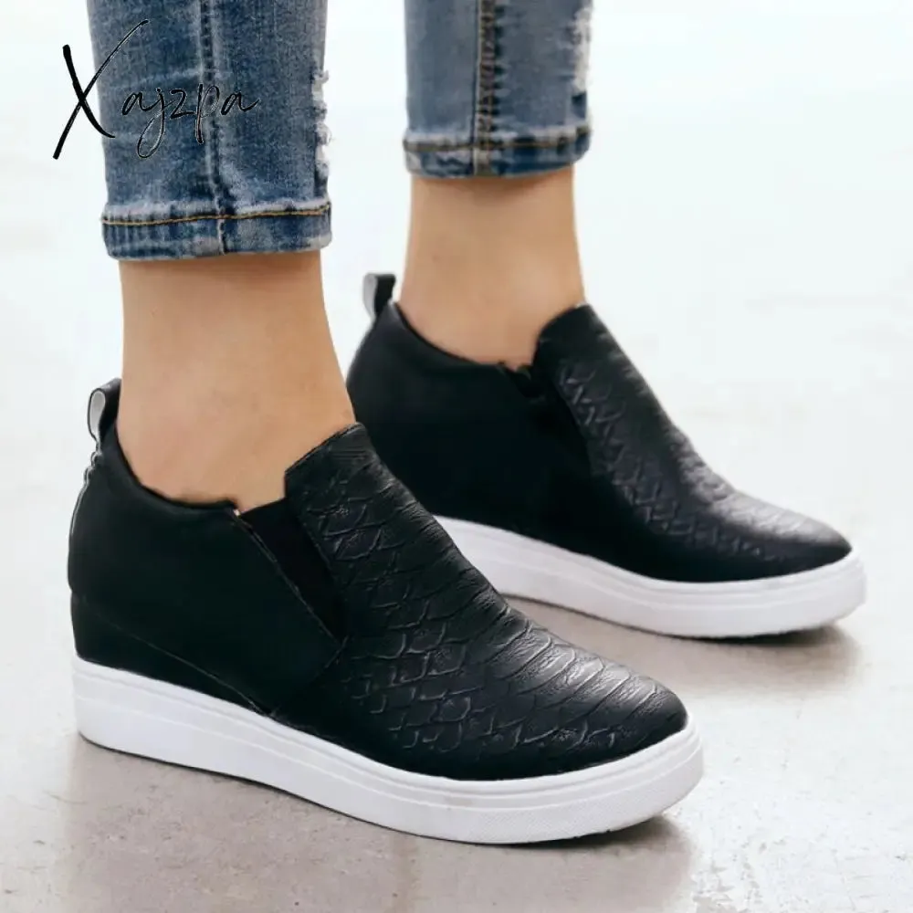 Xajzpa - Daily Comfy Wedge Sneakers